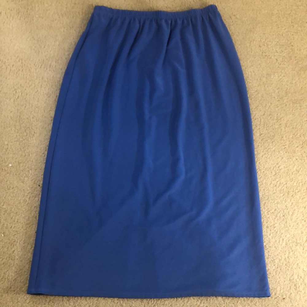 Periwinkle blue skirt